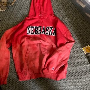 Vintage nebraska champion hoodie